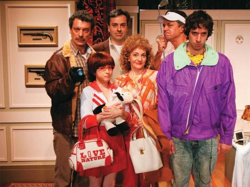 Marcello Airoldi em Os Penetras: comédia escrita por Mike Leigh