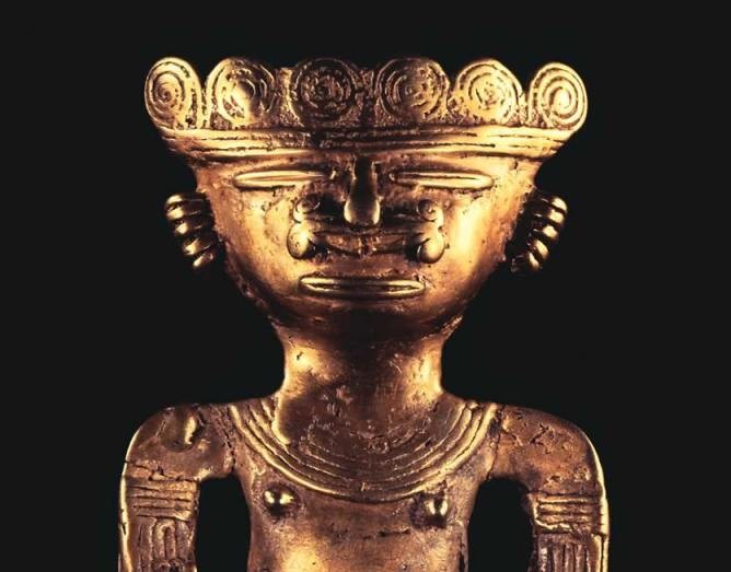 Pingente integra a mostra Ouros de Eldorado: Arte Pré-Hispânica da Colômbia