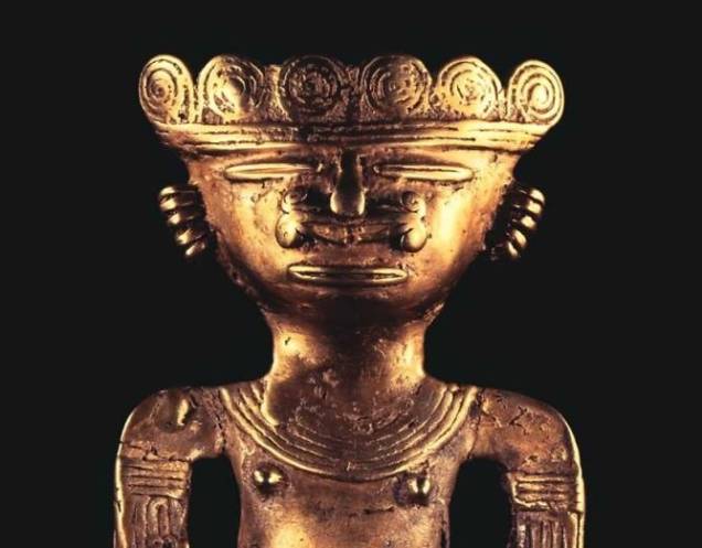 Pingente integra a mostra Ouros de Eldorado: Arte Pré-Hispânica da Colômbia Pingente integra a mostra Ouros de Eldorado: Arte Pré-Hispânica da Colômbia