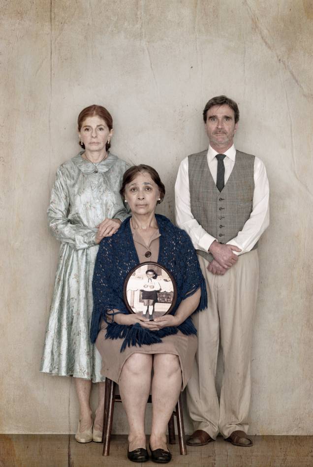 Lilian Blanc, Bete Dorgam e Roberto Arduin no melodrama dirigido por Bruno Guida