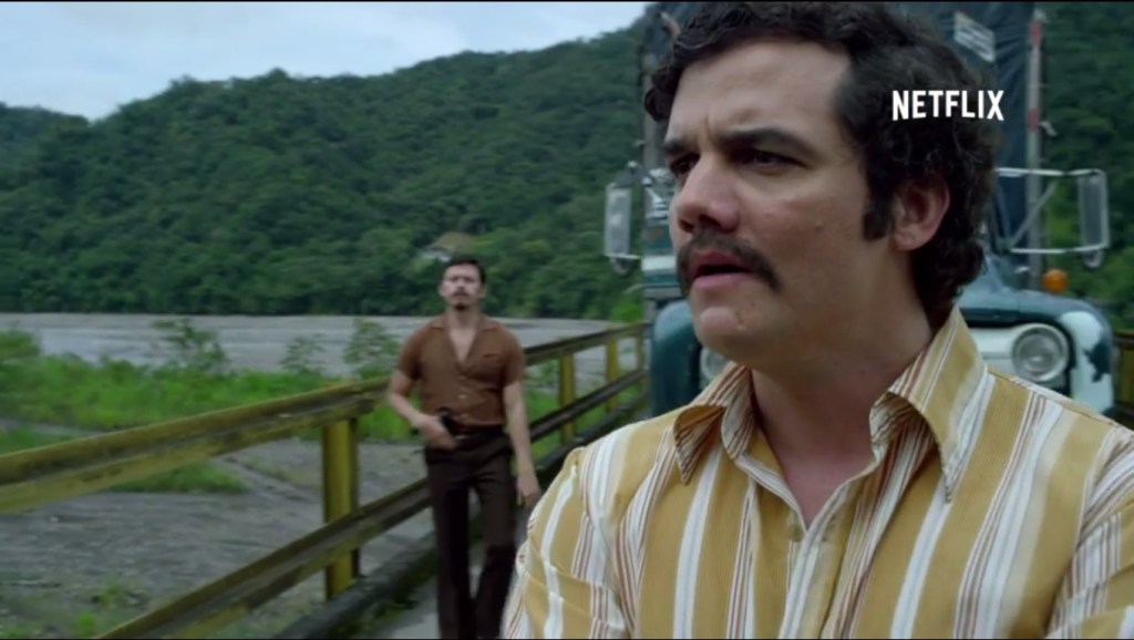 Wagner Moura: como Pablo Escobar
