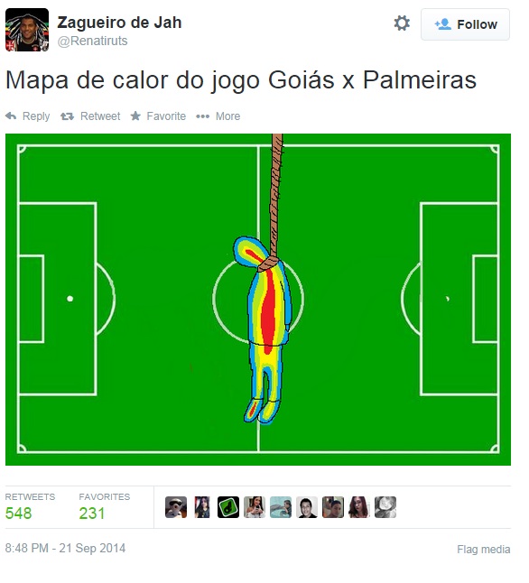 Palmeiras Goias Twitter
