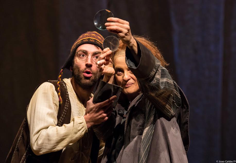 Rodrigo Pandolfo e Denise Fraga: "Galileu, Galilei" está no Tuca (Foto: João Caldas)