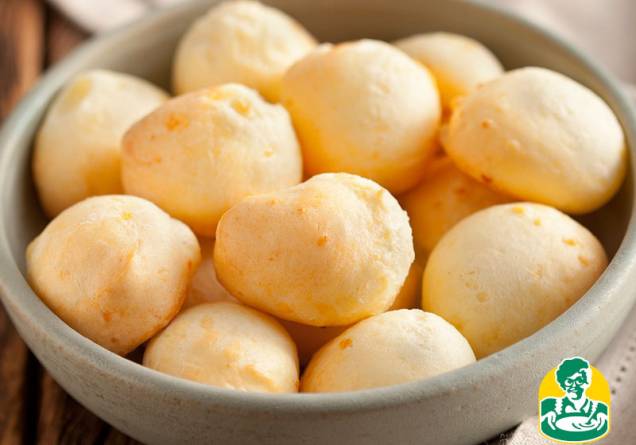 Pão de queijo e tapioca: textura mais elástica