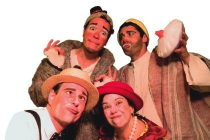 Alexandre Bamba, Fabek Capreri, Carmo Murano e Armando Júnior: afiados em cena Alexandre Bamba, Fabek Capreri, Carmo Murano e Armando Júnior: afiados em cena