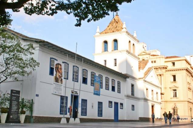 Pátio do Colégio: sede do Museu Anchieta e da Biblioteca Pe. Antonio Vieira<br />br />br />