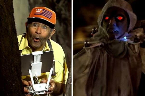 Nova pegadinha do Programa Silvio Santos, “Bruxa do Drone” aterroriza desconhecidos em São Paulo