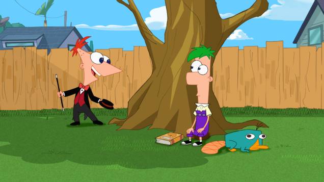 Phineas e Ferb: os meio-irmãos recebem as crianças em três shoppings da cidade