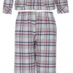 Pijama manga longa xadrez nevada: de R$ 259,00 por R$ 149,00