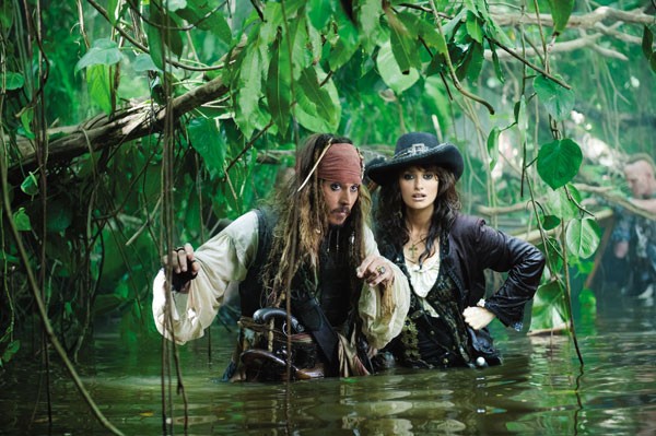 Quarto filme da série Piratas do Caribe conta com Penélope Cruz e Johnny Depp