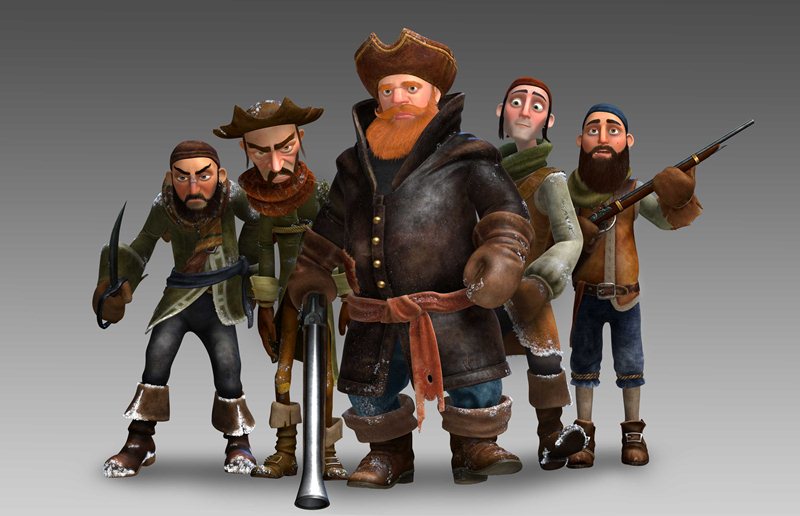 O Reino Gelado: os piratas