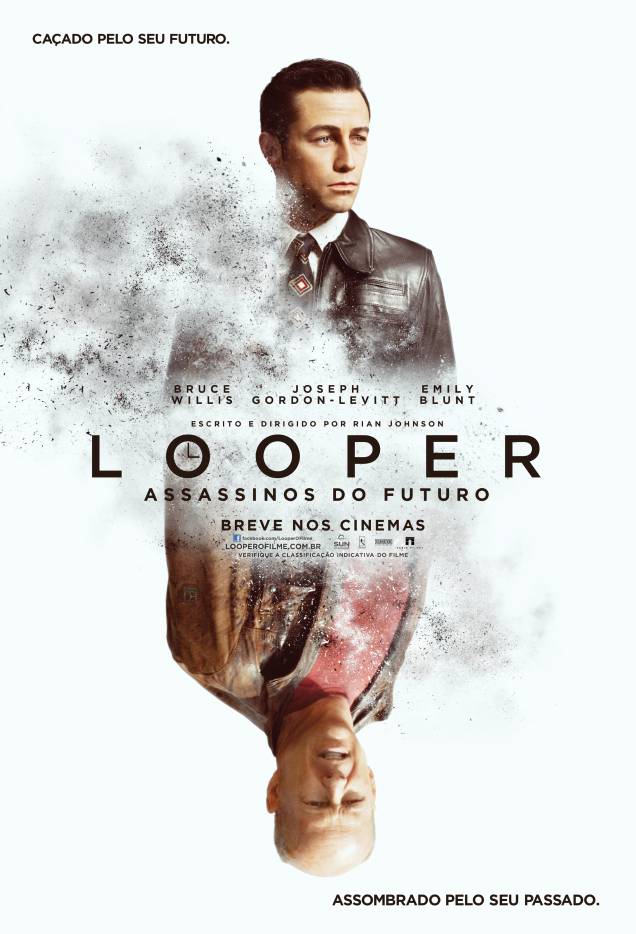 Pôster de Looper: Assassinos do Futuro: filme com Bruce Willis