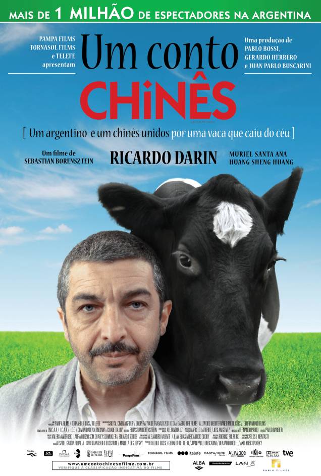 Pôster de Um Conto Chinês: fita argentina é estrelada por Ricardo Darín