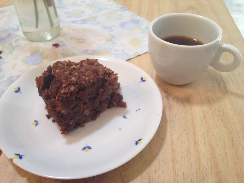 Preto Caf&eacute;: bolinho de banana para acompanhar a bebida (Foto: F&aacute;bio Galib)