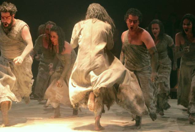Peça Prometheus - A Tragédia do Fogo, em cartaz na SP Escola de Teatro Peça Prometheus - A Tragédia do Fogo, em cartaz na SP Escola de Teatro