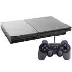 Console Sony PlayStation 2 Slim Preto: R$ 449,90