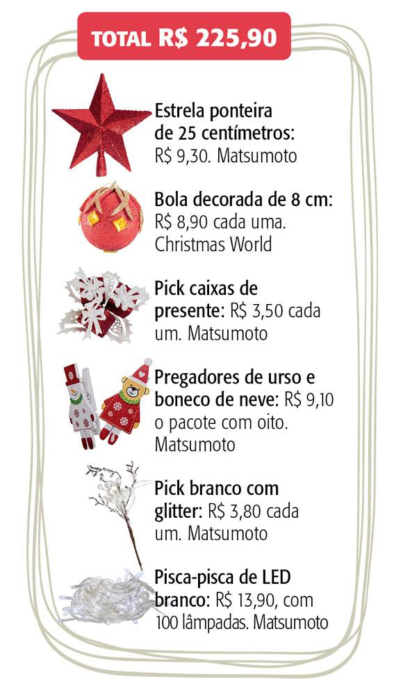 Árvore de Natal barata