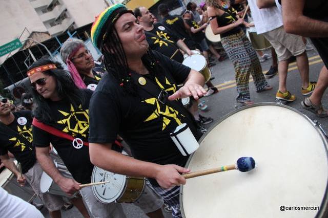 Quizomba desfila no domingo, dia 8, em Pinheiros, com 120 ritmistas. (Foto: Carlos Mercuri/Divulgação)