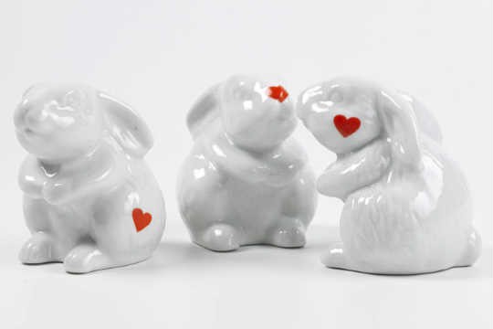 Coelhinhos decorativos criados pela Rachel Hoshino Coelhinhos decorativos criados pela Rachel Hoshino