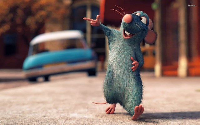 A gracioso 'Ratatouille' também conquistou um lugar no ranking