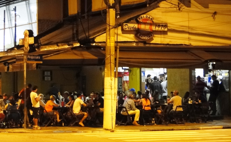 Fachada do Rei das Batidas