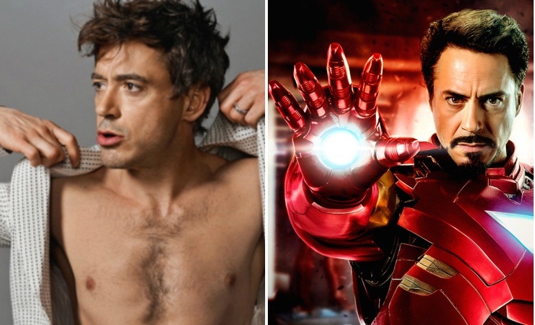 Robert Downey Jr. virou o Homem de Ferro