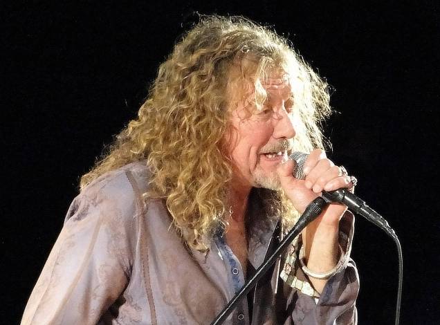 O cantor e compositor Robert Plant, ex-vocalista do Led Zeppelin