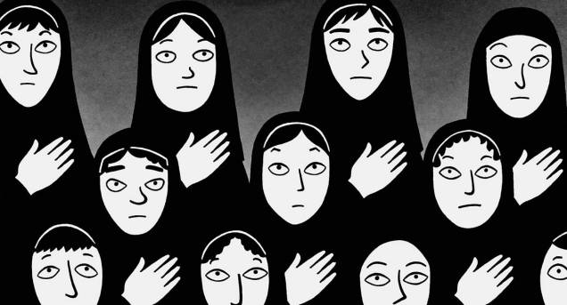 Persépolis: desenho animado da iraniana Marjane Satrapi Persépolis: desenho animado da iraniana Marjane Satrapi