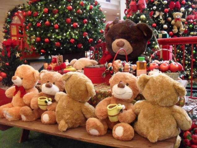 O tema deste ano é “Festa de Natal dos Ursos”