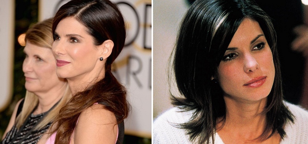 Sandra Bullock - Antes e Depois
