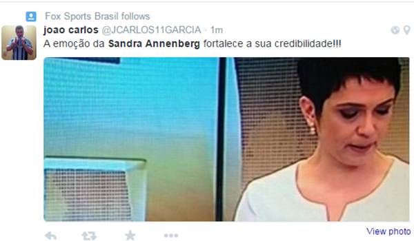 Tweet de @JCARLOS11GARCIA sobre Sandra Annenberg
