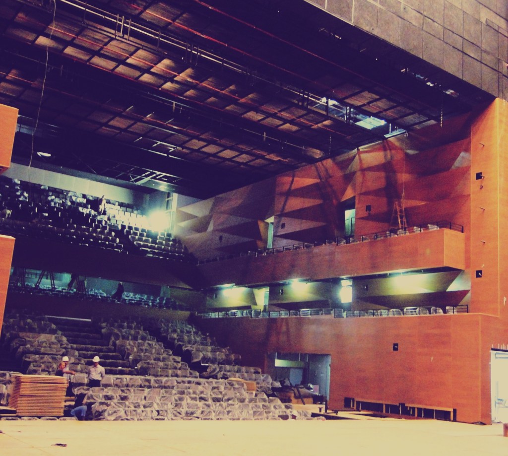 Teatro Santander: capacidade para 1200 espectadores sentados e até 1800 em outros formatos