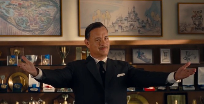 Tom Hanks interpreta Walt Disney
