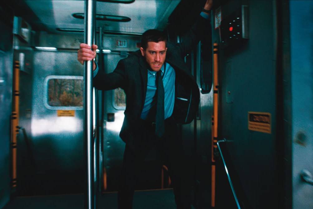 Jake Gyllenhaal como o soldado Stevens: pré-estreia no Iguatemi Alphaville