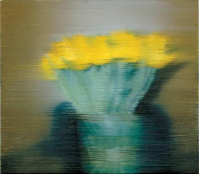 Tulipas, de Gerhard Richter: óleo integra Se Não Neste Tempo — Pintura Alemã Contemporânea: 1989-2010