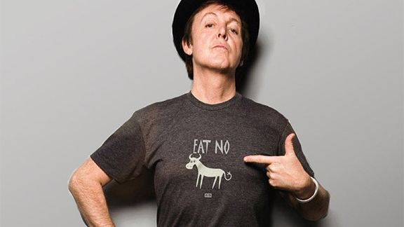 O ex-beatle Paul McCartney, um dos apoiadores da campanha Segunda Sem Carne