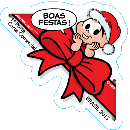 Correios lançam selos natalinos da Turma da Mônica | VEJA SÃO PAULO