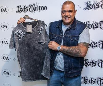Sergio Led's, o fundador da Led's Tattoo (Foto: Divulgação)