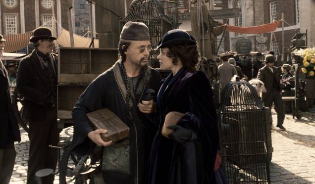 Cenários e direção de arte afiados: Sherlock Holmes: O Jogo de Sombras Cenários e direção de arte afiados: Sherlock Holmes: O Jogo de Sombras