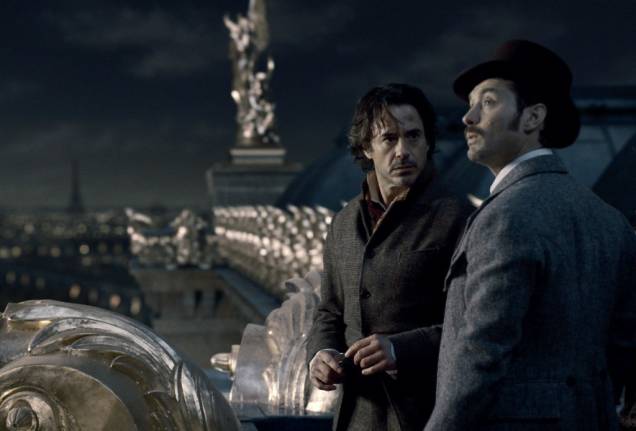 Sherlock Holmes: O Jogo de Sombras: Robert Downey Jr. e Jude Law formam a atrapalhada e divertida dupla Sherlock Holmes: O Jogo de Sombras: Robert Downey Jr. e Jude Law formam a atrapalhada e divertida dupla