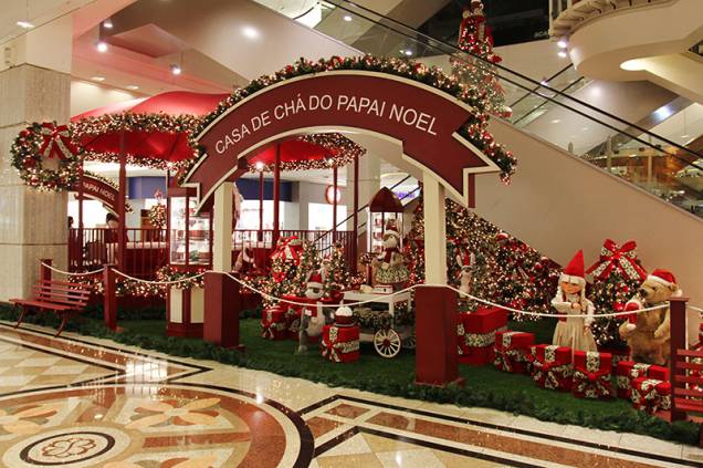 Natal do Shopping Bourbon é um verdadeiro parque de guloseimas