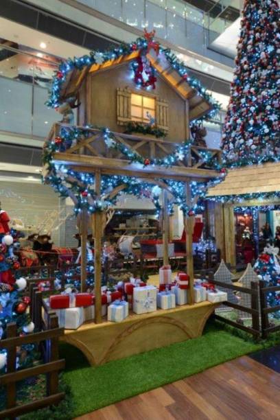 Decoração de Natal do Shopping Vila Olímpia