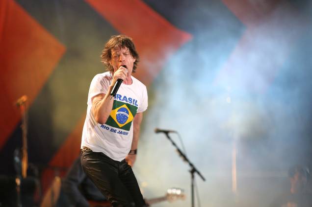 Show dos Rolling Stones, da turnê mundial A Bigger Bang, na Praia de Copacabana