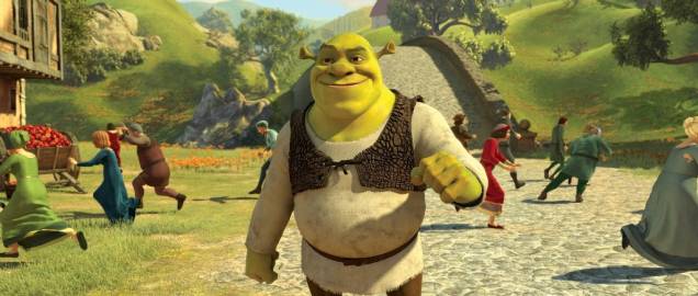 Quarto filme da série mostra a crise de meia-idade de Shrek