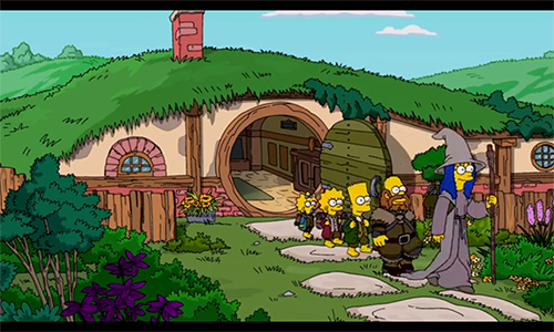 simpsonslordoftherings