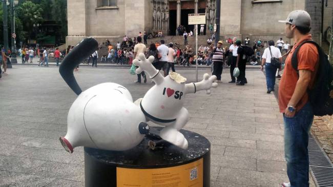 Snoopy Praça da Sé