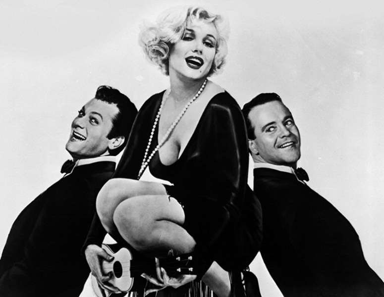 Quanto Mais Quente Melhor: Tony Curtis, Marilyn Monroe e Jack Lemmon