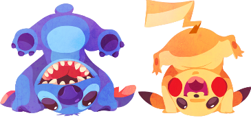 Artista transforma personagens da Disney em treinadores de Pokémon