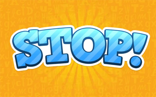 stop
