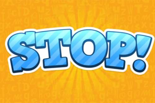 STOP - O Famoso Jogo de Palavras - Jogos IOS - Brincadeira de